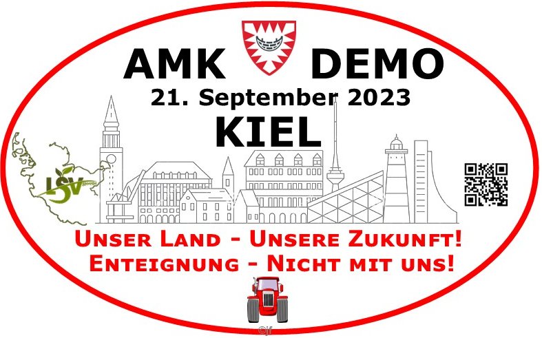 21.09.23 Kiel – DEMO anlässlich der Agrarministerkonferenz